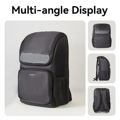 [CLEARANCE] Vention Water-Repellent Laptop Backpack with 15.6" Laptop Compartment, Interior Zipper Pocket. Interior Mesh Pocket, Right Side Pocket, Right Front Pocket, Back Anti-Theft Zipper Pocket, Two Side Pocket | KROB0