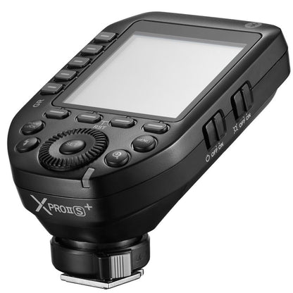 Godox XPRO-S XPROII-S XPROII-S+ TTL 2.4Ghz Wireless Flash Trigger Transmitter with Autoflash and Max 328ft Range, Sekonic L-858 & TCM Function, Mobile App Control and Multi ID Access Settings for DSLR and Mirrorless Camera | JG Superstore