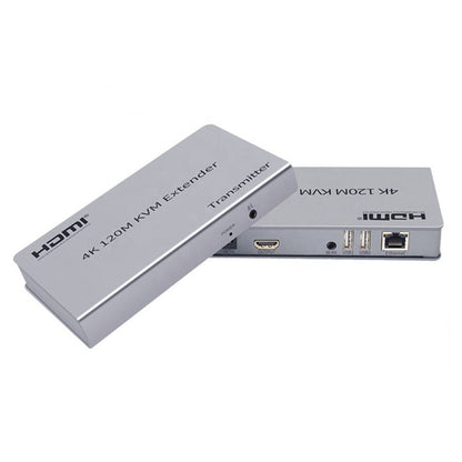 ArgoX 4K HDMI KVM IP Extender Transmitter Receiver with 120m / 200m Range, IR Remote Control, Supports HDMI1.4/HDCP1.4, RJ45 Ethernet, CAT5e/6 Cable, USB Mouse and Keyboard Extension | HDES120-KVM HDES02-KVM HDES200-KVM