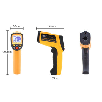 [CLEARANCE] Benetech GM1650 Non Contact Thermometer Laser Temperature Gun Infrared Thermometer 200° to 1650° Celcius