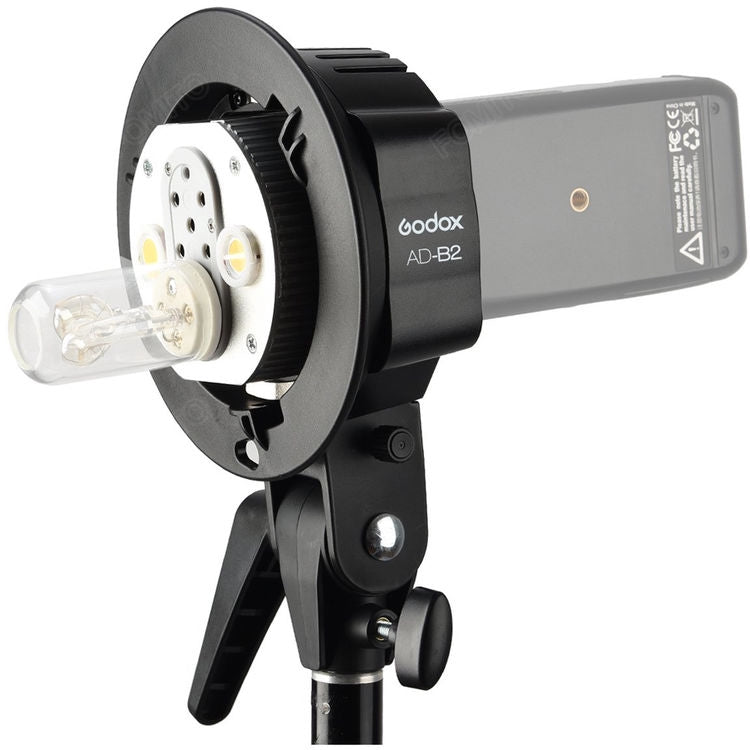 Godox AD-B2 Bowens Mount double tubes Light Head Bracket for AD200 Portable