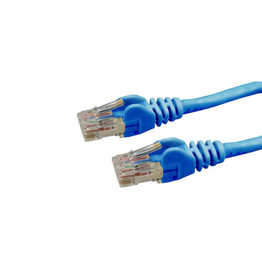 [CLEARANCE] AD-Link RJ45 Cat6E UTP Patch Ethernet Cable (15m - 50m) 24AWG CCA PVC Coating Network Cable 15m / 20m / 30m / 50m (Blue)