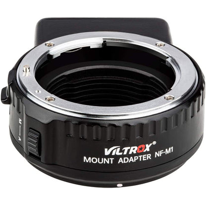 [CLEARANCE] Viltrox NF-M1 Autofocus Lens Mount Adapter for Nikon F-Mount to Micro Four Thirds Panasonic Olympus Camera