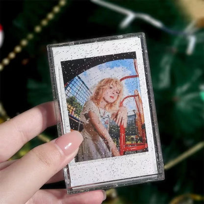 [CLEARANCE] Pikxi Ice Cream Cute Transparent Photo Mini Storage Box with 10 Sheets Capacity for Fujifilm Instax Mini Film