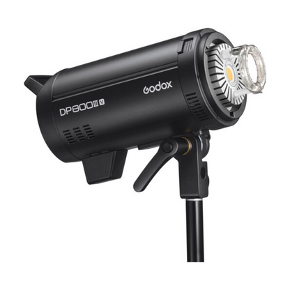 Godox DP800III-V DP800IIIV Professional 800W Studio Strobe Flash Light with 2.4GHz Wireless X System, 5800K CCT, LCD Screen Display, Control Port and Bowens Mount Compatible for Photography Lighting and Studio Equipment