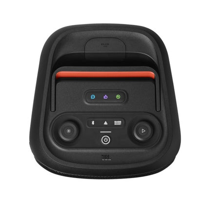 JBL Partybox Club 120 Portable Bluetooth Party Speaker, IPX4 Rated Splash Proof with Powerful JBL Pro Sound, Up to 12 Hours Playtime, Futuristic Lightshow, Dual Mic and Guitar Inputs