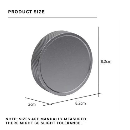 Pikxi Aluminum Protective Lens Cap for FUJIFILM Instax Mini 99 Instant Film Camera - Available in Black, Gray, and Silver Colors