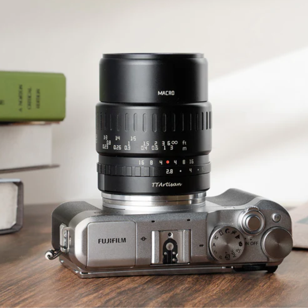 TTArtisan 40mm f/2.8 APS-C Format FUJIFILM X Mount Macro Prime Portrait Lens with Large Aperture, ED Glass, Manual Focus Mode, 1:1 Magnification and Smooth Bokeh for Mirrorless Camera Photography