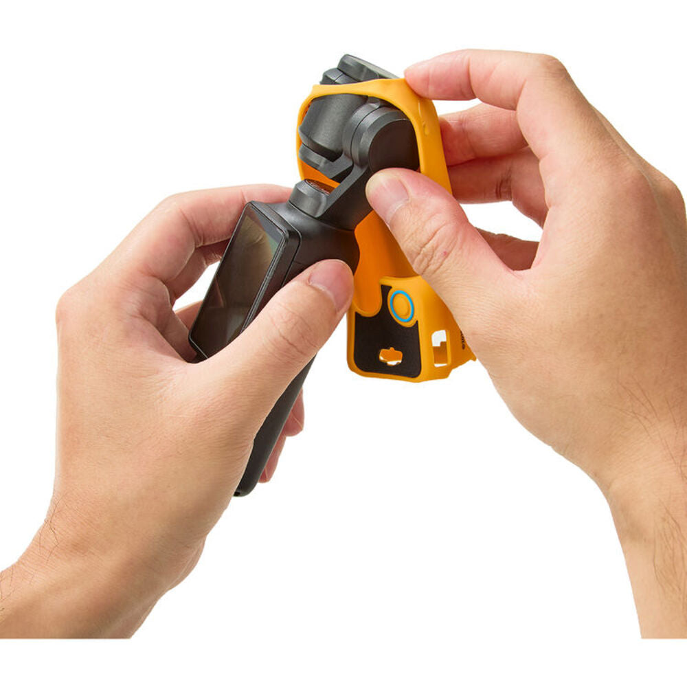 SmallRig Bumblebee Edition Silicone Case Kit for DJI Osmo Pocket 3 w/ Screen Protector & Wrist Strap