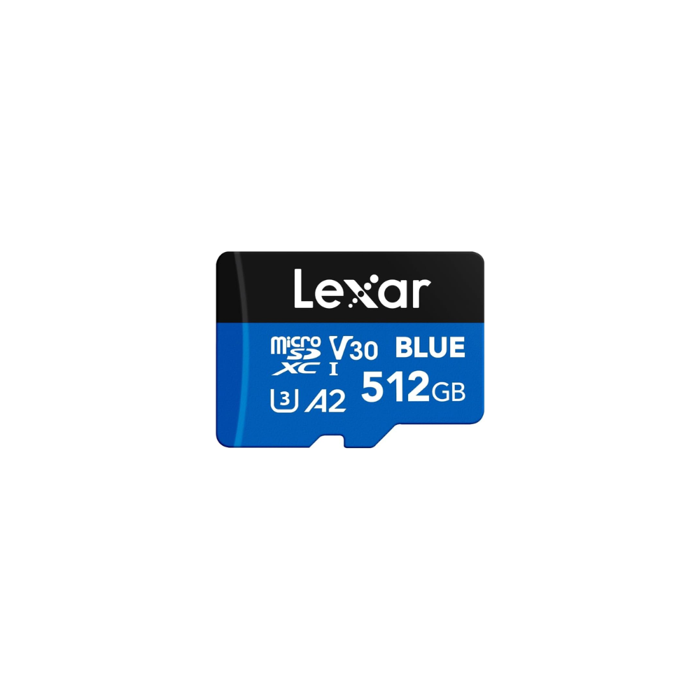 Lexar BLUE microSDXC UHS-I V30 A2 U3 Class 10 Memory Card - 160MB/s Read Speed | 256GB / 512GB / 1TB