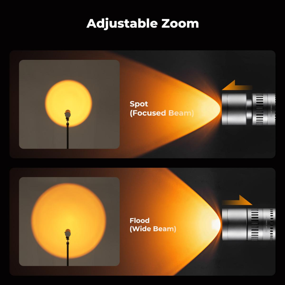 K&F Concept SP25C RGB Photography Flashlight