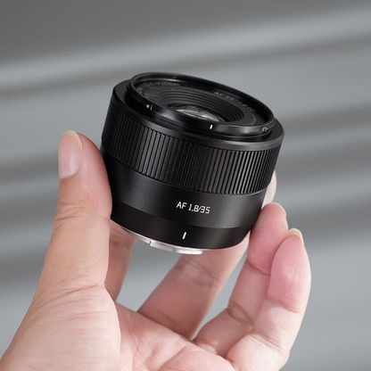 TTArtisan 35mm F/1.8 II STM AF APS-C Format Sony E | Nikon Z | Fujifilm X Mount Portrait Prime Lens Large Aperture Full Metal Body, Autofocus Eye Detection, 2 High Index & 2 ED Glass, 15.7" Focus Distance for Smooth Bokeh Photography