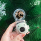 Pikxi Protective Clear Case for FUJIFILM Instax Pal Tiny Camera with Selfie Mirror