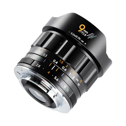 AstrHori 9mm F2.8 Ultra Wide-Angle APS-C Manual Focus Lens for E / X / M43 / RF / Z Mount
