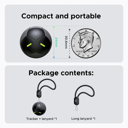 UGREEN FineTrack 2 Smart Finder Works w/ Apple Find My IP68 5–7 Year Battery Football Design | FT309