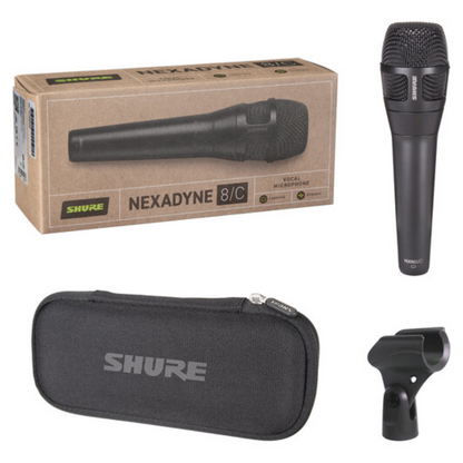 Shure NEXADYNE 8/C Handheld Vocal Microphone Cardioid