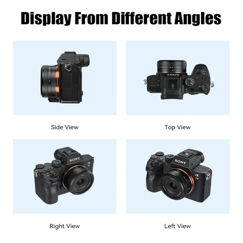 7Artisans 18mm F/5.6 Full Frame Format Panasonic L Mount Wide Angle Prime Pancake UFO Slim Lens MF Manual Focus for Mirrorless Cameras
