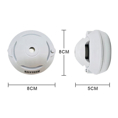 DAYTECH Photoelectric Standalone Smoke Detector Fire Preventive Alarm System for Home, Office, School, Hotel, Hospital, Restaurant Indoor Establishments | SM06TA