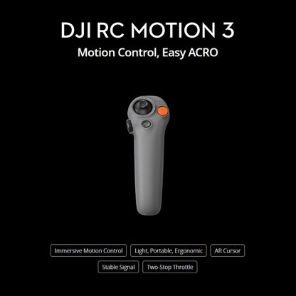 DJI Motion 3 Fly-to-Point Handheld Gesture Remote Controller for Goggles 3 FPV Headset to Avata 2, Mini 4 Pro, and Air 3 Drones