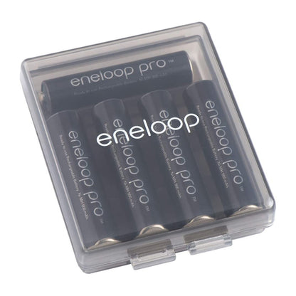 Panasonic Eneloop Pro Storage Case For AA and AAA Battery (Obsidian Grey)