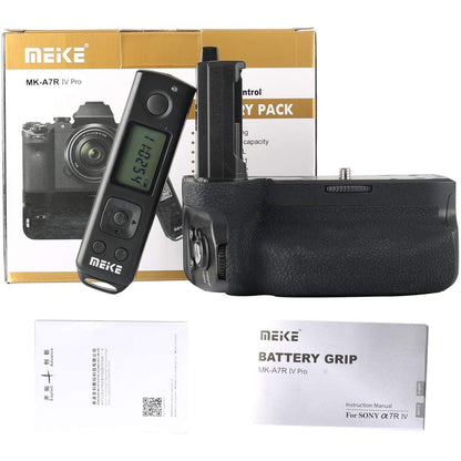 [CLEARANCE] Meike MK-A7R4 PRO Multi-Power Hand Vertical Battery Grip for Sony A7R IV A7R4 A9II A7SIII A1 like VG-C4EM
