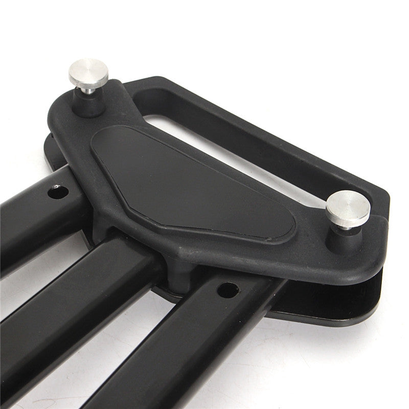 Pxel AA-TP DOLLY Heavy Duty Aluminum Folding Tripod Dolly with 3 Wheel Slider Stand for Video Camera Camcorder