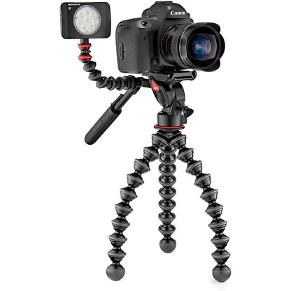 [CLEARANCE] Joby GorillaPod 5K Video PRO Professiol Video Head Kit Camera Tripod Stand with Smooth Pan and Tilt Movements for DSLR and Mirrorless Camera