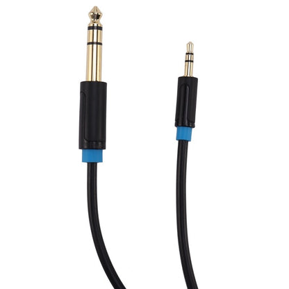 Vention 6.5mm Male to 3.5mm Male 1-Meter Gold Plated (BAB) Audio Cable for Amplifiers, Sound Box, Microphones, Laptops, Mobile Phones