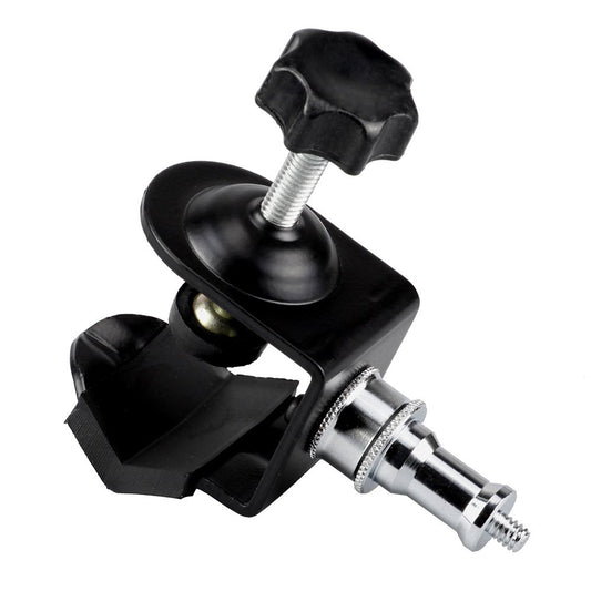 Pxel AA-UC2 Heavy Duty Clip Clamp C / U Type Photo Studio Light With Stand 1/4" Screw For Studio Flash