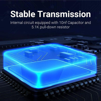 Vention USB-C Male to USB 3.0 Female OTG Adapter with High-Speed 5Gbps Transfer Speed for Laptops, Android Phone, Tablet