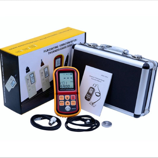 Benetech GM130 Ultrasonic Thickness Meter Gauge Digital LCD display 1.0 to 300MM Sound Velocity Meter