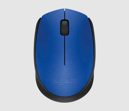 Logitech M171 Wireless Optical Mouse with 1000 DPI, 2.4GHz USB Receiver, 12 Month Battery, and 10m Wireless Range for Laptop Computer PC