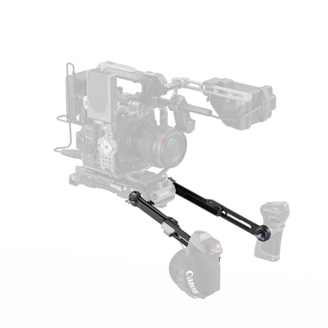SmallRig Shoulder Rig Extension Arm Adapter with ARRI Rosette, Cable Clip, Integrated 1/4"-20 Locating Holes Attachment to Magic Arms and Handle Grip for Videography Accessories & Equipment | 5206