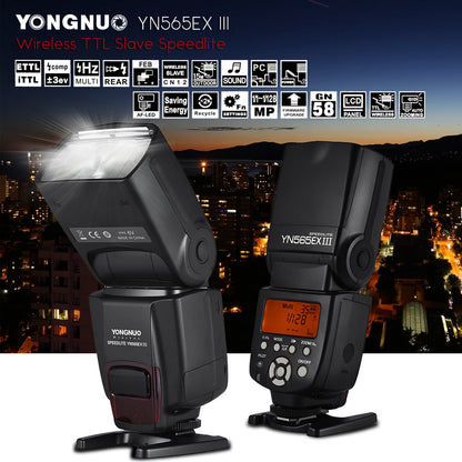 [CLEARANCE] Yongnuo YN565 EX III C Flash Speedlite with E-TTL for Canon Cameras YN565 EX III