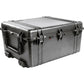 [CLEARANCE] Pelican 1690 Protector Transport Case with Wheels, Unbreakable Watertight Dustproof Hard Casing with Automatic Purge Valve IP67 Rating (No Foam) (Black)
