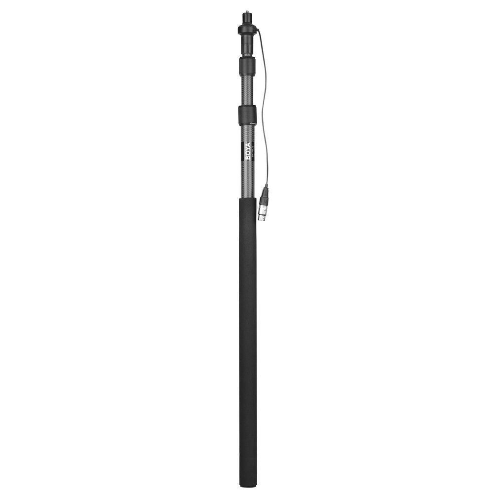 Boya BY-PB25 Carbon Fiber Boompole Microphone Pole With Internal XLR Cable