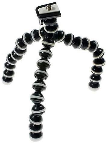 Pxel GP-S/M/L Gorilla Pod Octopus Flexible Tripod Stand for Microphone / Phone Holder / Lights / Action Camera