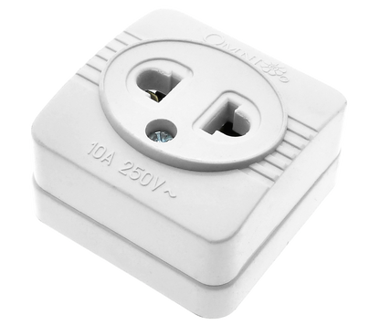 OMNI Surface Convenience Outlet Socket 10A 220V (1 Gang, 2 Gang, 3 Gang, 4 Gang) for Electronics Appliances | WSO-00