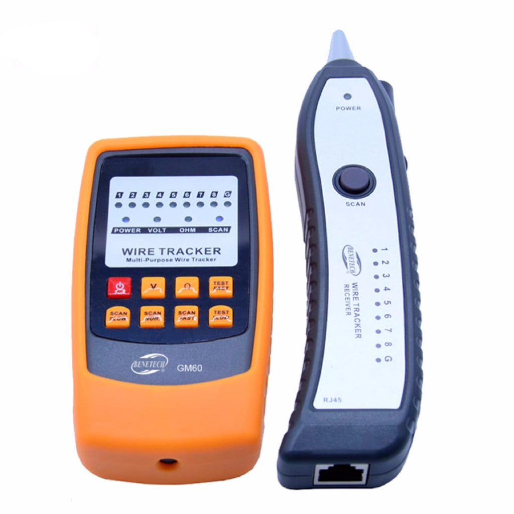 Benetech GM60 RJ45 RJ11 Telephone Wire Tracker Network Cable Tool Kit ...