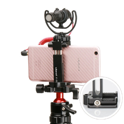[CLEARANCE] Ulanzi ST-03 Metal Smartphone Tripod Mount with Cold Shoe Arca Quick Release Compatible for iPhone