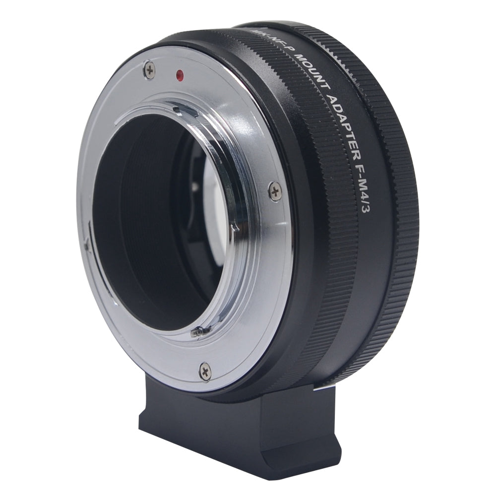 [CLEARANCE] Meike MK-NF-P Adapter for Nikon F-mount Lens to M43-Mount Mirroless Camera Panasonic Olympus like E-PL5 E-PL6 E-PL7 GM5 GX1 GX7 G3 e