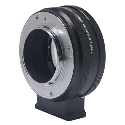 [CLEARANCE] Meike MK-NF-P Adapter for Nikon F-mount Lens to M43-Mount Mirroless Camera Panasonic Olympus like E-PL5 E-PL6 E-PL7 GM5 GX1 GX7 G3 e