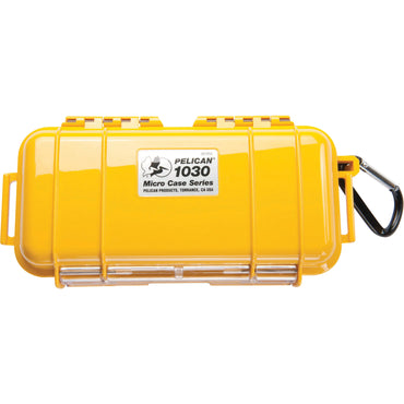[CLEARANCE] Pelican 1030 Micro Case Watertight Crushproof Dustproof Hard Casing with Rubber Liner, Automatic Pressure Equalization Valve for Phones Small Electronics