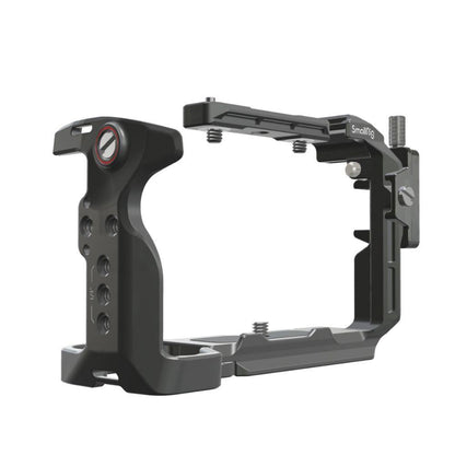 SmallRig Full Camera Cage for Sony FX30 / FX3 with XLR Extension Handle, Detachable TO Rail, HDMI Cable Clamp, Arca-Type Quick Release Base Plate, Cold Shoe Mount, ARRI, 1/4"-20 and 3/8"-16 Holes for Attachments and Accessories