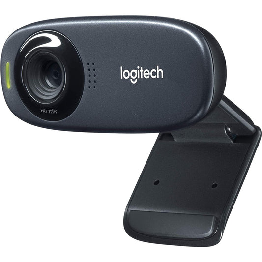 [CLEARANCE] Logitech C310 Webcam HD 720p 30fps Widescreen Computer Video Camera with Microphone for Zoom Meeting