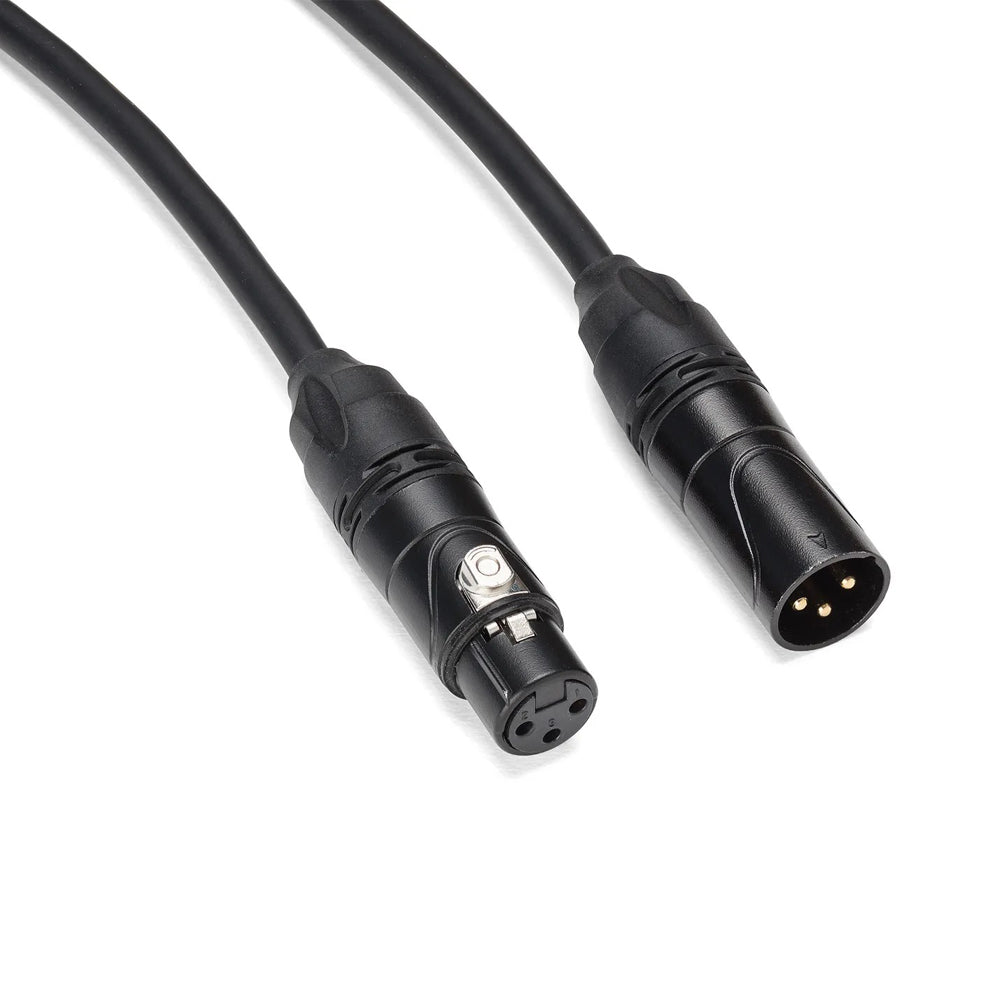Samson TOURtek PRO 15 Meters 3 Pin XLR Male to Female Microphone Audio Cable with PVC Jacket, Gold Plated Neutrik Connectors and Copper Mesh Shielding | ESATPM50