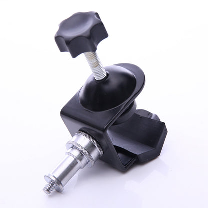 Pxel AA-UC2 Heavy Duty Clip Clamp C / U Type Photo Studio Light With Stand 1/4" Screw For Studio Flash