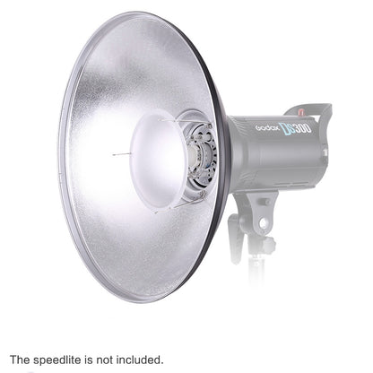 Pxel 550MM Beauty Dish Reflector with Honeycomb Grid Diffuser