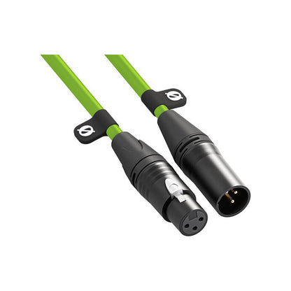 RODE Premium XLR Cable Male to Female (3 meters / 6 meters) with Professiol-grade Care Cabling and Neutrik Connectors - Extremely Low Noise with Ultra-clean Sigl Transfer for Microphones to Audio Equipment