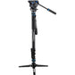 Benro MCT38AFS4 Monopod with Flip Locks, 3-Leg Base, and S4 Video Head
